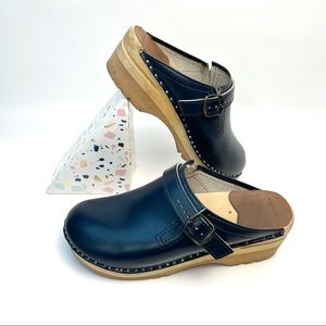 Troentorps Raphael Clog Dark Blue Size 9.5 (EU40)
